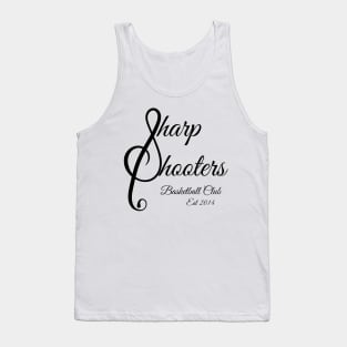 Sharp Shooters Black Logo Tank Top